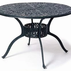 Hanamint Patio Dining Furniture Tuscany 48" Cast Aluminum Dining Table