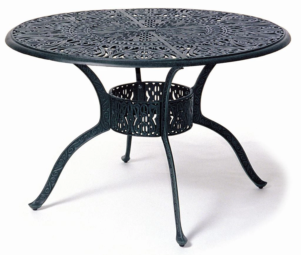 Hanamint Patio Dining Furniture Tuscany 48" Cast Aluminum Dining Table 1 Hanamint Patio Dining Furniture Tuscany 48" Cast Aluminum Dining Table