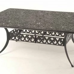 Hanamint Central Park Cast Aluminum Outdoor Dining Set Patio Dining Furniture