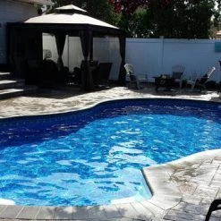 Radiant INGROUND FREE FORM POOL Inground Pools