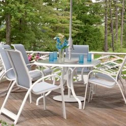 Telescope Casual Patio Dining Furniture 48