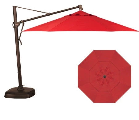 Treasure Garden 13' AKZ Octagon Cantilever Umbrella 5 Treasure Garden 13' AKZ Octagon Cantilever Umbrella