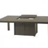 Hanamint Sherwood Aluminum 84" Fire Pit Dining Table