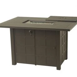 Hanamint Stratford Fire Pit High Dining Set Patio Dining Furniture