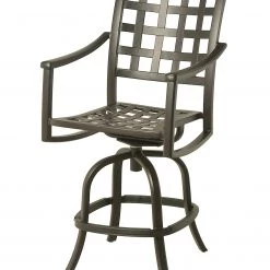 Hanamint Stratford ALUMINUM Outdoor Counter Swivel Stool