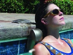 Texas Recreation Spa/Hot Tub Supplies Super Soft Pillow Black