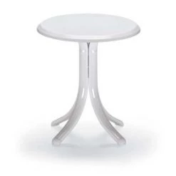 Telescope Casual Werzalit 18" Outdoor Round End Table Seating Furniture