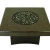 Oriflamme Cafe Imperial Granite 40" Square Outdoor Fire Pit Fire Pits