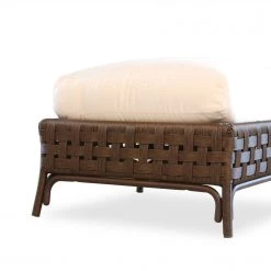 Lloyd Flanders Haven Outdoor Wicker Ottoman Seating Furniture