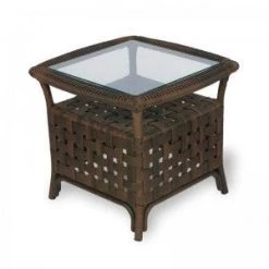 Lloyd Flanders Haven Outdoor Wicker End Table