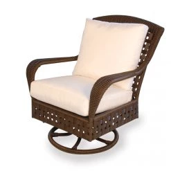 Lloyd Flanders Haven Outdoor Wicker Swivel Rocker