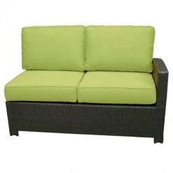 Chicago Wicker Canyon 3 Piece Wicker Sectional