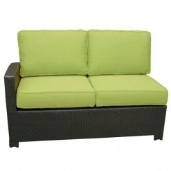 Chicago Wicker Canyon 3 Piece Wicker Sectional