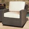 Chicago Wicker Canyon Outdoor Wicker Swivel Glider