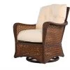 Lloyd Flanders Grand Traverse Outdoor Wicker Swivel Glider