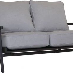 Plank And Hide Adeline Outdoor Aluminum Love Seat