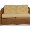 Lloyd Flanders Reflections Outdoor Wicker Love Seat Seating Furniture