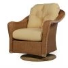 Lloyd Flanders Reflections Outdoor Wicker Swivel Rocker Seating Furniture
