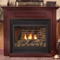 White Mountain Fireplaces Tahoe Deluxe Direct-Vent 42" Gas Fireplace