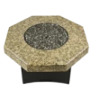 Oriflamme Fiorito GRANITE 32" Octagon Outdoor Fire Pit Fire Pits