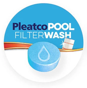 Pleatco Filter Wash - Pool Cartridge Cleaning Tablets 1 Pleatco Filter Wash - Pool Cartridge Cleaning Tablets