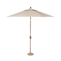 Treasure Garden 9' Auto Tilt Umbrellas Umbrellas & Bases