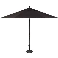 Treasure Garden 9' Auto Tilt Umbrellas Umbrellas & Bases