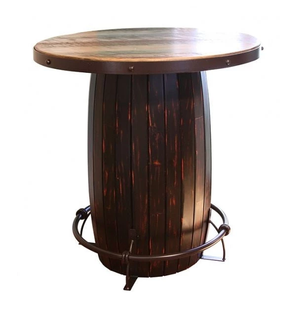 IFD Antique Multicolor Bistro Table Pub Tables 1 IFD Antique Multicolor Bistro Table Pub Tables