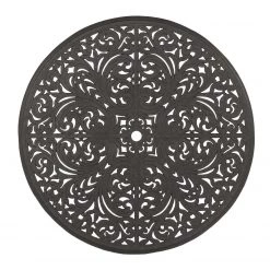 Hanamint Chateau Oval Cast Aluminum 84" Dining Table