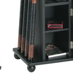 Brunswick Pool Tables & Billiards Contender Floor Rack-chestnut