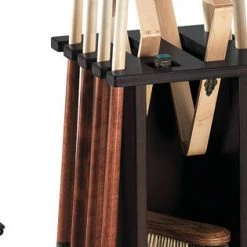 Brunswick Pool Tables & Billiards Contender Floor Rack-chestnut