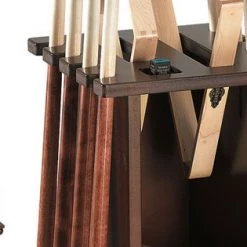 Brunswick Pool Tables & Billiards Contender Floor Rack-chestnut