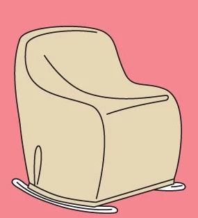 Treasure Garden Rocking Chair Cover CP212 1 Treasure Garden Rocking Chair Cover CP212