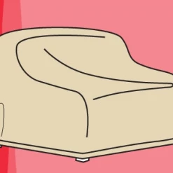 Treasure Garden Love Seat & Sectional Cover CP222 Furniture Accessories