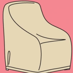 Treasure Garden Lounge Chair XL & Club Cover CP241