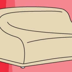 Treasure Garden Sofa Curved XL Cover CP243