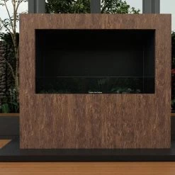 Plank And Hide Fire Pits 60" Outdoor Fireplace