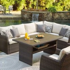 Clover Home Leisure Seating Furniture Foster 5 PC Banquet Seating Set