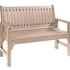 Canadian Recyled Plastics CRP Outdoor Garden Bench Seating Furniture
