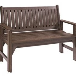 Canadian Recyled Plastics CRP Outdoor Garden Bench Seating Furniture
