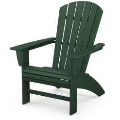 POLYWOOD Adirondack Chair - Green Seating Furniture