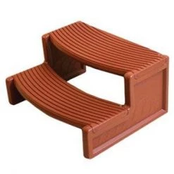 Byron Originals Spa/Hot Tub Supplies Spa Steps Redwood
