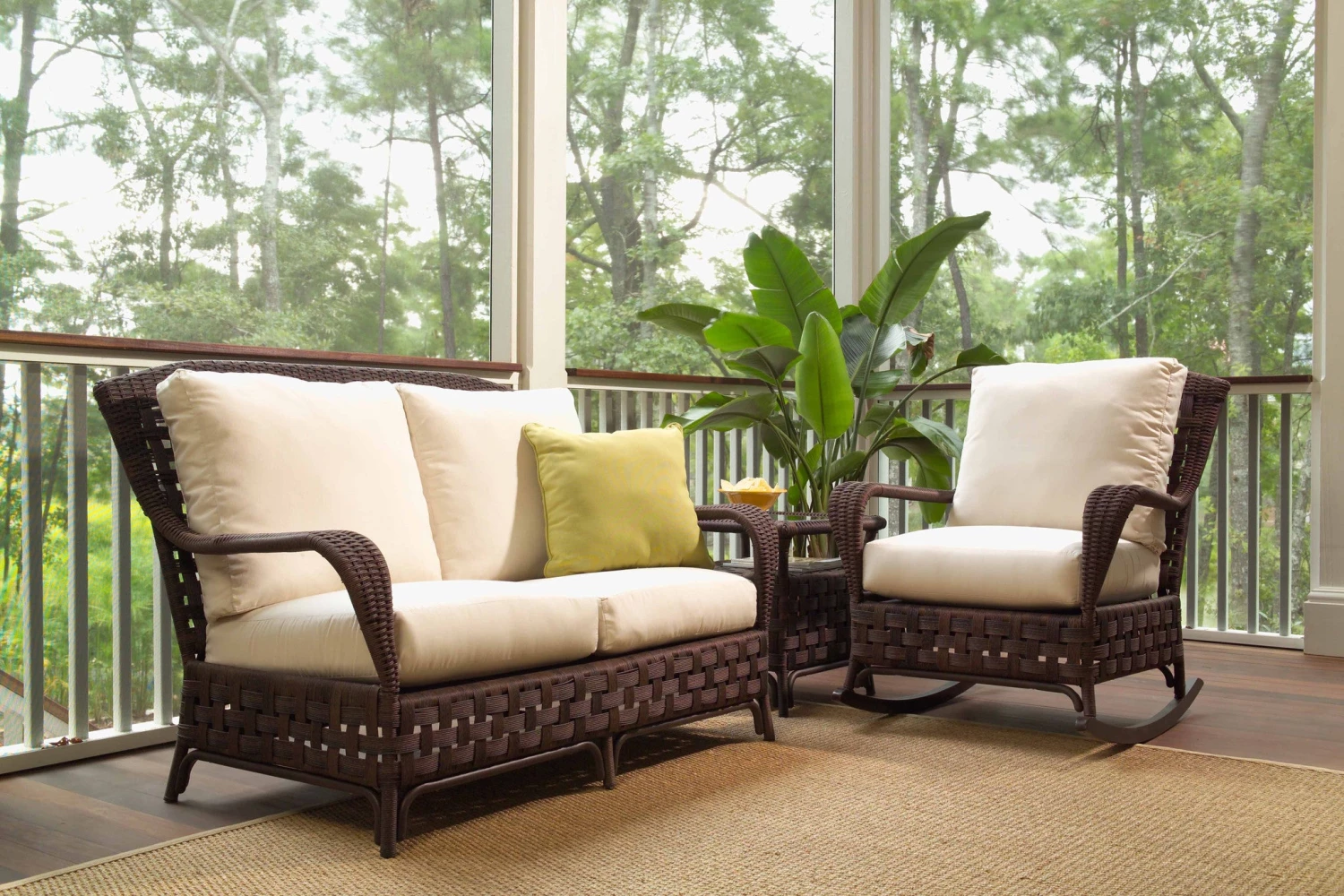 Lloyd Flanders Seating Furniture Haven Outdoor Wicker Love Seat 2 Lloyd Flanders Seating Furniture Haven Outdoor Wicker Love Seat
