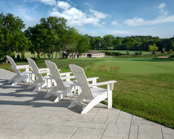 Seating Furniture POLYWOOD Adirondack Chair - White 4 Seating Furniture POLYWOOD Adirondack Chair - White
