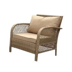 300 South Main Jaxon 4 Piece Wicker Loveseat Set Seating Furniture