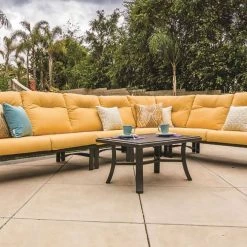Tropitone Kenzo 3 PC Sectional Seating Furniture