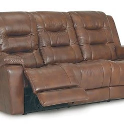 Palliser Leighton Power Sofa With Power Head Rest And Lumbar Living Room Furniture