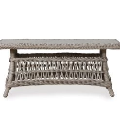 Lloyd Flanders Mackinac Wicker Ottoman Seating Furniture