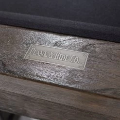 Plank And Hide 7' Morse BILLIARD TABLE Indoor Living
