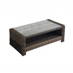 300 South Main Palmetto 4 Piece Wicker Seating